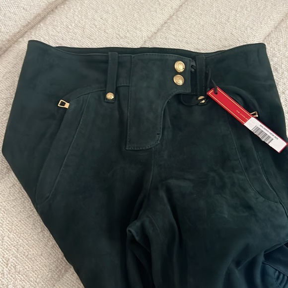 Rare H&MxBalmain suede pants - Picture 3 of 11
